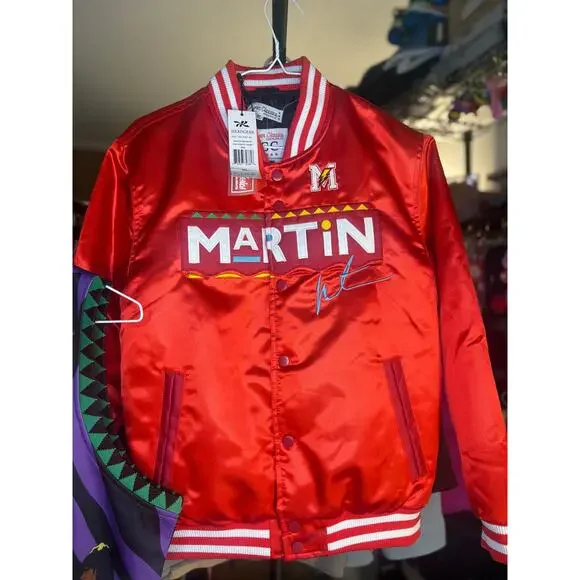 NWT Sz. XL - Martin Themed Jacket & Basketball Jersey - Picture 2 of 8